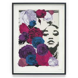 Rita Keegan, Rose Garden Remembered, 2024 framed